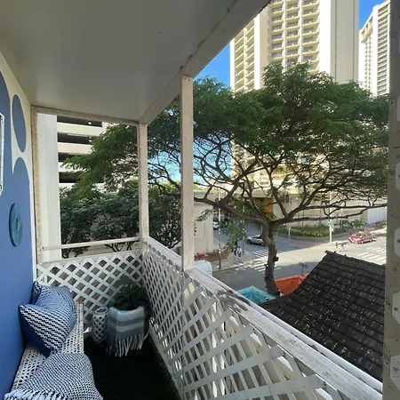Stylish Studio Near Kuhio Beach Honolulu Exterior foto